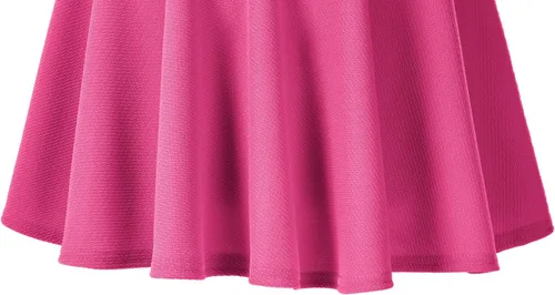 Miniatura 5 de Urban CoCo Women's Basic Versatile Stretchy Flared Casual Midi Skater Skirt