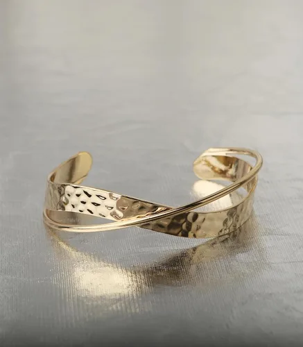 Miniatura 60 de OZEL - Pulseras para mujer, chapados en oro real de 18 quilates, pulseras de oro de cristal colorido para regalos