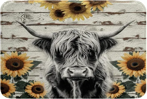Miniatura 21 de Alfombras de baño antideslizantes con diseño de llamas de dibujos animados para baño, decoración de alpaca verde azulado, extrasuave y absorbente