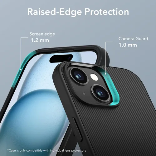 Miniatura 7 de ESR Funda para iPhone 14 Pro, 3 Modos de Soporte, Protección contra Caídas de Grado Militar, Compatible con Carga Inalámbrica, Cubierta Trasera