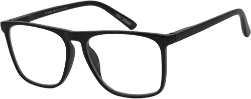 Gafas de lectura de gran tamaño para hombre, luz cuadrada para lectores de moda, 1.0 1.25 1.5 1.75 2.0 2.25 2.5 2.75 3.0 3.5 hombres negro 1.00
