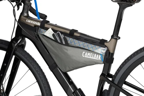 Miniatura 5 de CamelBak M.U.L.E. Bikepacking - Paquete de marco triangular impermeable - Incluye bolsa de depósito de hidratación Quickstow de 2 L, tamaño pequeño