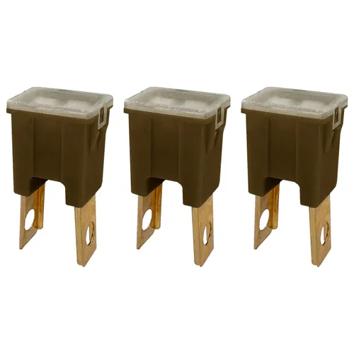 Miniatura 10 de A.A Terminal Macho Recto de 30 Amperios Fusible de Reemplazo para PAL Auto Link, Cartucho de Fusible FLM - Automotriz para Coche, Camión, Audio RV