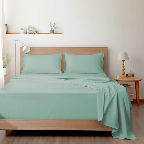 Miniatura 11 de SPRINGSPIRIT Juego de sábanas para sofá cama tamaño Queen, juego de sábanas de 4 piezas con bolsillos de hasta 8 pulgadas de profundidad, sábanas