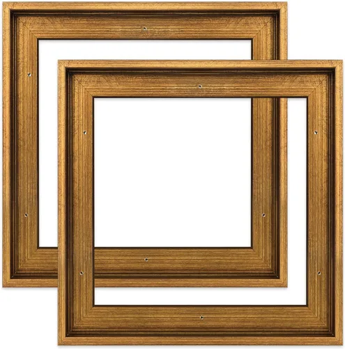 Miniatura 23 de Marco flotante para pintura en lienzo de 5 x 7 pulgadas con 0.6 a 0.8" de profundidad, paquete de 3 marcos flotantes para impresiones en lienzo
