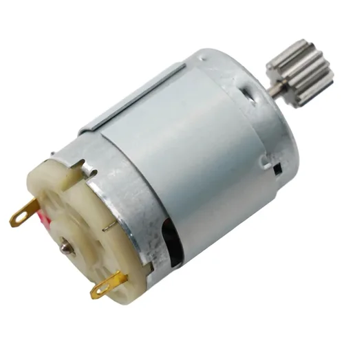 Miniatura 5 de Motor de CC para niños, coche eléctrico 550 RS390 RS380 RS550 12V 6V DL555 24V 10 dientes Micro motor eléctrico (390 12 V 20000 RPM)