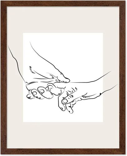 Miniatura 20 de Poster Master Póster de peonías – Estampado de flores retro – Ilustración floral – Ilustración en blanco y negro – Diseño de línea y abstracto