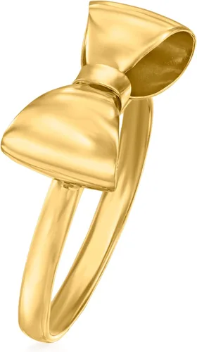 Miniatura 3 de Ross-Simons Italian 14kt Yellow Gold Bow Ring