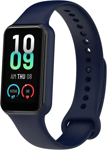 Miniatura 12 de Senter Correa de liberación rápida de silicona suave para reloj inteligente Amazfit Band 7 Pro
