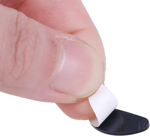 Miniatura 4 de Juego de 20 pares de almohadillas antideslizantes para la nariz, almohadillas adhesivas de silicona para lentes de sol