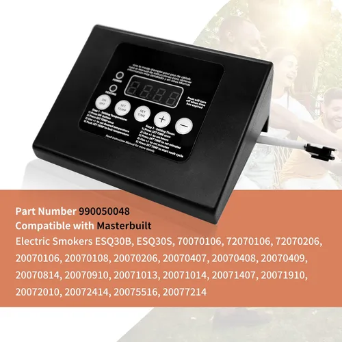 Miniatura 4 de 990050048 Piezas de repuesto para panel de control digital, compatibles con Masterbuilt MB ESQ30B, ESQ30S, 20070106, 20070206, 20072010, 20070910