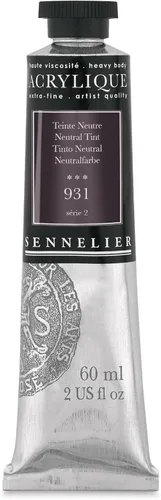 Miniatura 30 de Sennelier Acrílico para artistas extrafinos, 2.0 fl oz, luz verde cromo S3