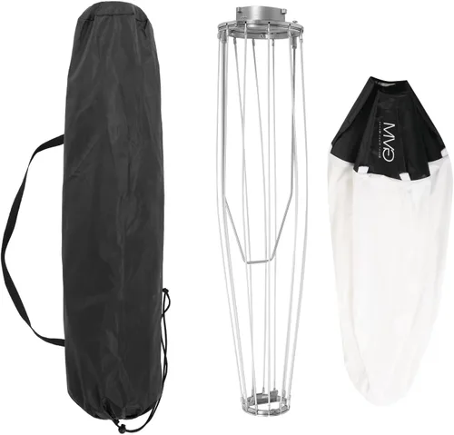 Miniatura 7 de GVM - Modificador de luz suave para farol, 26 pulgadas, ajuste rápido, plegable, luz GVM mejorada para GVM SD80D P80S SD300D SD200D SD200S ST200R