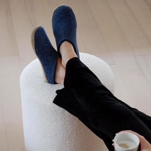 Miniatura 8 de Glerups Pantuflas modelo B para mujer