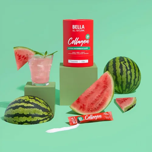 Miniatura 5 de Bella All Natural Polvo de colágeno de sandía
