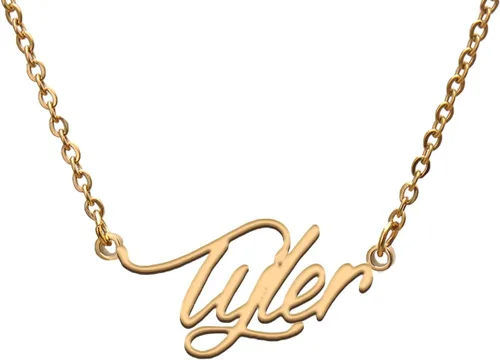 Collares con etiquetas de nombres para ella, él, amigos y familiares, joyería de recuerdo para relaciones, regalo sentimental