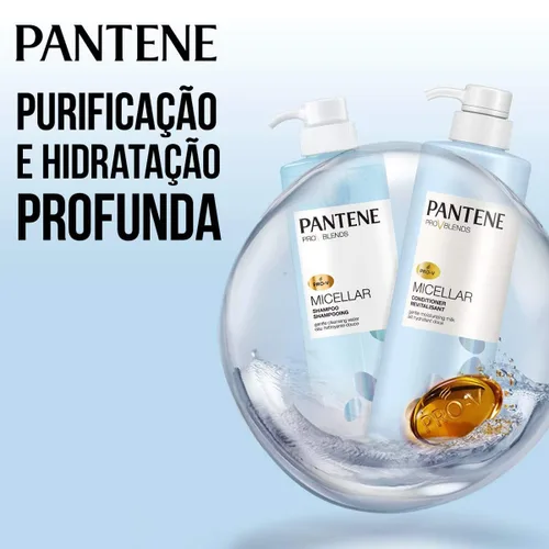 Miniatura 4 de Pantene Acondicionador micelar suave bomba de 10.1 onzas, 10.1 onzas