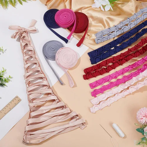 Miniatura 4 de BENECREAT Kit de espalda de corsé plateado, juego de cordones ajustables para vestidos de boda y graduación, reemplazo de cremallera de 3 piezas