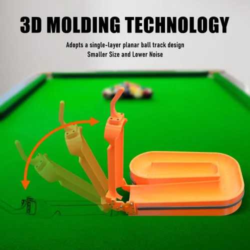 Miniatura 3 de Estante de bolas de piscina de precisión: herramienta de entrenamiento de billar impresa en 3D para una práctica consistente, crea triángulo