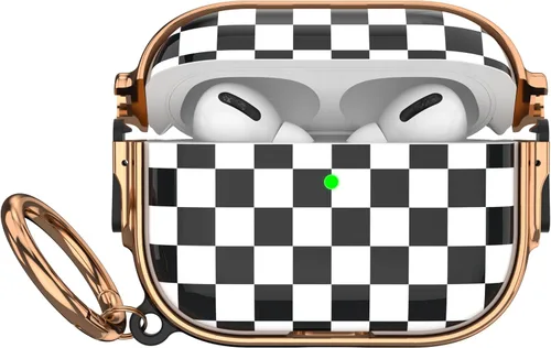 Miniatura 58 de Maxjoy Funda para AirPods 3 con cerradura, bonita funda protectora rígida para AirPod 3 de tercera generación para mujeres y hombres con llavero