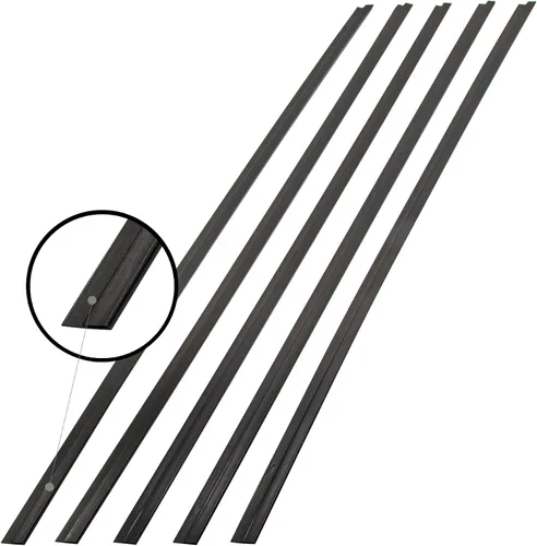 Miniatura 2 de FASÄDE Vinilo decorativo de 47 pulgadas en J en negro mate (paquete de 5) Decorative Vinyl Trim