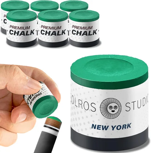 Miniatura 11 de SOLROS - 3 piezas de tiza de billar para billar de alta calidad, cubos puros redondos, accesorios de mesa de tiza de alto rendimiento, baja