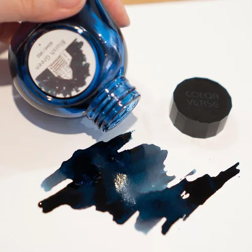 Miniatura 3 de Coloverse Project Ink No.002 - Tinta para pluma estilográfica (2.2 fl oz), color verde azulado