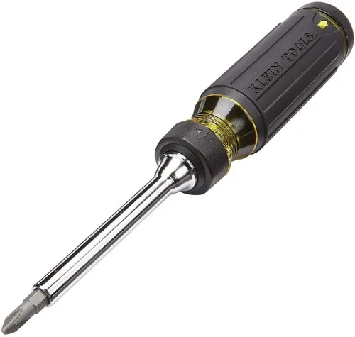 Miniatura 5 de Destornillador, destornillador ajustable 14 en 1 y destornillador de trinquete multibroca 32305, herramienta 15 en 1 con puntas Phillips, ranuradas