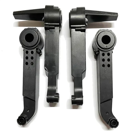 Miniatura 2 de YILIANDE para K3 E99 y Pro Rc para Drone para WiFi para FPV Quadrotor para piezas Motores Base de motor Kit de brazo de engranajes (gris claro)