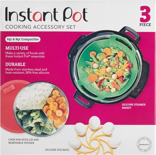 Miniatura 6 de Instant Pot Juego de cocina oficial, 3 piezas