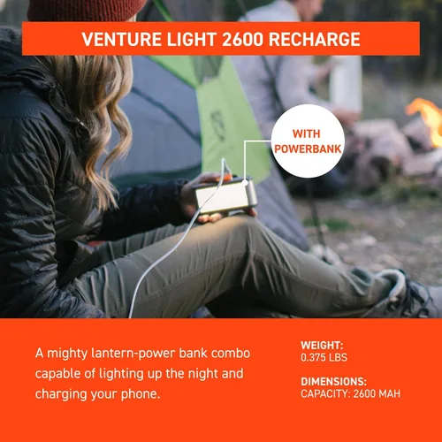 Miniatura 3 de S.O.L. Venture 2600 - Luz recargable con banco de energía