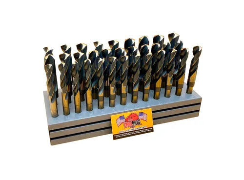 Miniatura 4 de Drill Hog Silver & Deming - Juego de brocas (33 unidades, 1/2-1")