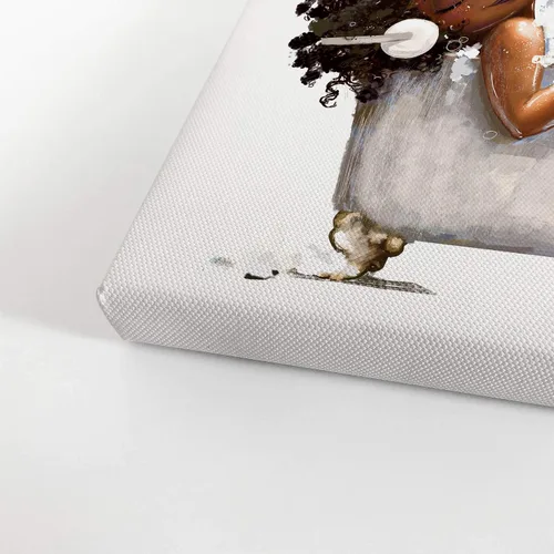 Miniatura 3 de SmileArtDesign V18 - Lienzo impreso y decorativo para pared, diseño africano