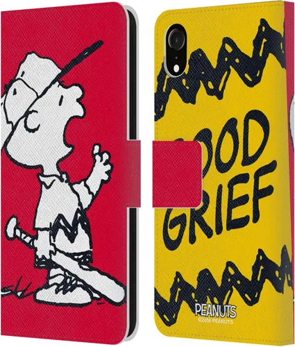Miniatura 47 de Head Case Designs Funda de piel con licencia oficial de Peanuts Snoopy & Woodstock Balloon Halfs and Laughs para Apple iPhone 7/8/SE 2020 y 2022