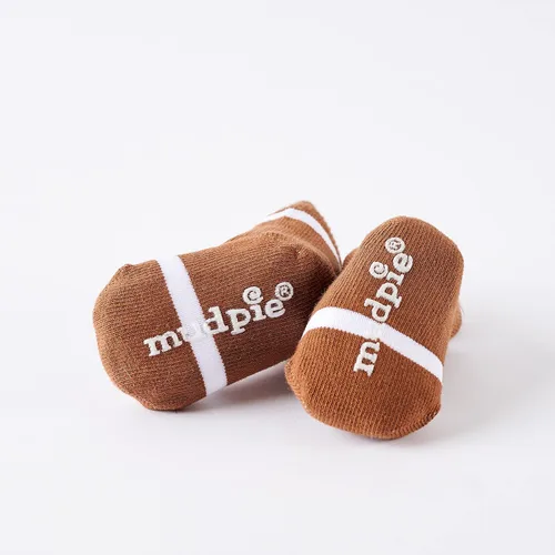 Miniatura 2 de Mud Pie Calcetines de fútbol para bebés recién nacidos