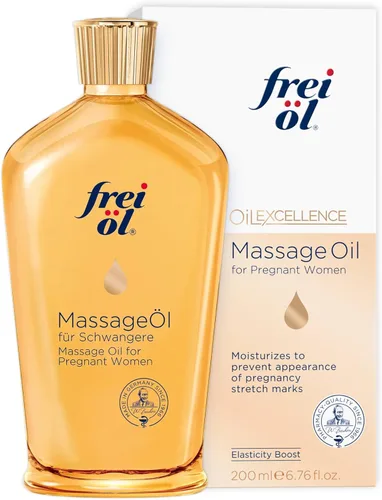 Aceite corporal de masaje para mujeres embarazadas – Aceite de cuidado de la piel de maternidad, elasticidad de la piel aumenta en un 35% – Previene