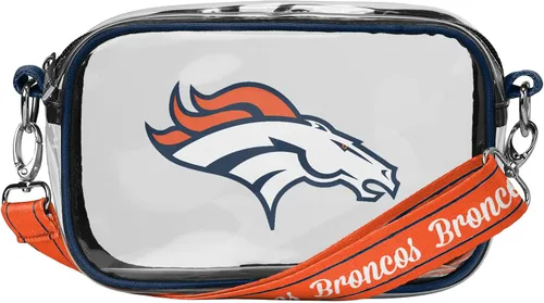Miniatura 31 de FOCO NFL Womens NFL Team Logo Stripe Clear Crossbody Bag