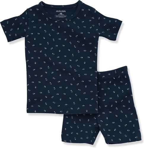 Miniatura 116 de AVAUMA Conjunto de pijama de algodón para bebés y niñas de 6 meses a 7 años