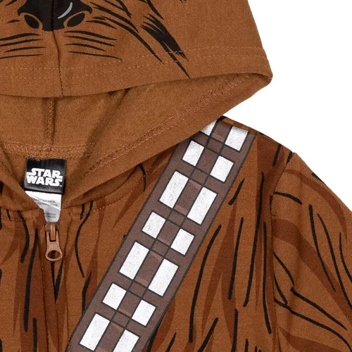 Miniatura 4 de STAR WARS The Child - Sudadera con capucha de forro polar con cremallera para niños pequeños a grandes