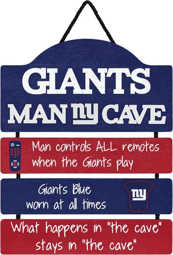 Miniatura 16 de NFL Team Logo Mancave Man Cave Hanging Wall Sign