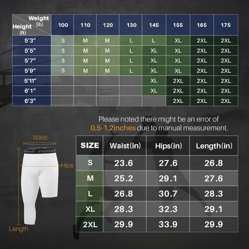 Miniatura 2 de Koalarun Mallas de compresión de una pierna para baloncesto para hombre 34 Capri Sports Leggings Pantalones de entrenamiento atlético, capas base