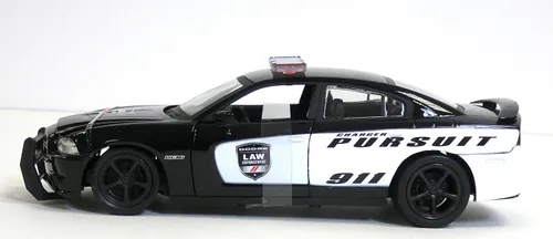 Miniatura 4 de Nuevo Ray Dodge Charger Pursuit Carro de policía fundido a troquel escala 1/24