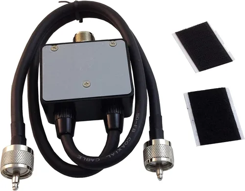 Miniatura 2 de Duplexor TW-72 SO-239-PL-259 (VHF)/PL-259 (UHF) con cable