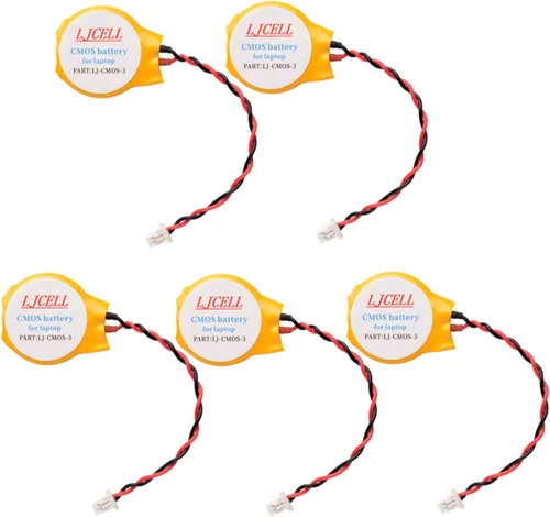 Miniatura 13 de CMOS ML1220 - Batería para DELL XPS 13 15 9343 9350 9360 9365 BIOS RTC ML1220 Batería con 2 cables y conector