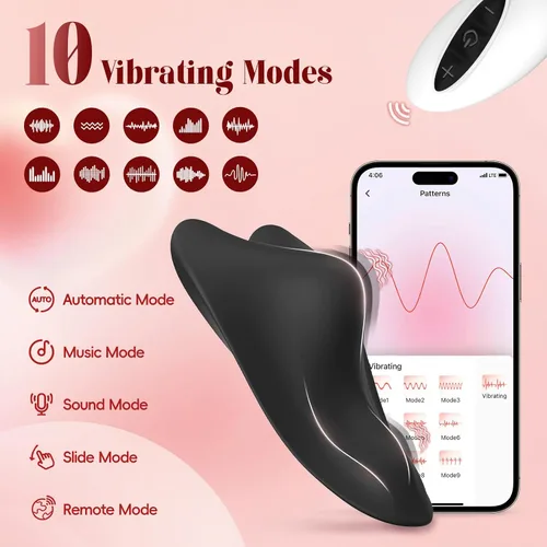 Miniatura 5 de Vibrador con control remoto para parejas, juguetes sexuales para parejas, vibrador portátil para celular con control remoto, bragas vibratorias