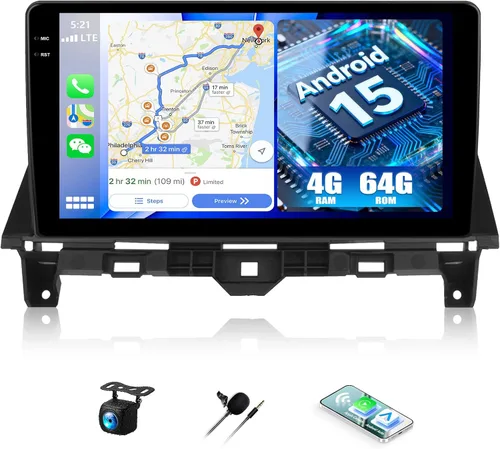 Miniatura 12 de SIXWIN Android 13 Estéreo del coche para Honda Accord 2008 2009 2010 2011 2012 2013 10.1 pulgadas pantalla táctil 2G+64G CarPlay Android Auto Car