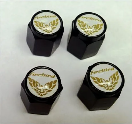 Miniatura 12 de Compatible con tapones de válvula Pontiac Firebird Formula (negro, blanco/rojo)