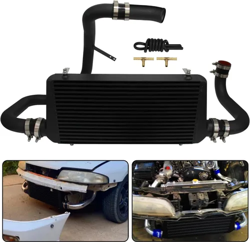 Miniatura 2 de Kit de intercooler para Nissan Skyline GT-R R32 HCR32 HNR32 RB20DET; R33 ECR33 GTS RB25DET; R34 ER34 GTT RB25DET, 1989-2001 Bolt On