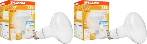 Miniatura 15 de Sylvania - Bombilla LED Flood BR30, equivalente a 65 W, eficiente 9 W, base media, regulable, 2700 K, blanco suave, 1 paquete (40460)