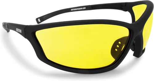 Bertoni Gafas de sol de seguridad deportiva con adaptador óptico 100% protección UV a prueba de viento lente antivaho AF100 Italia